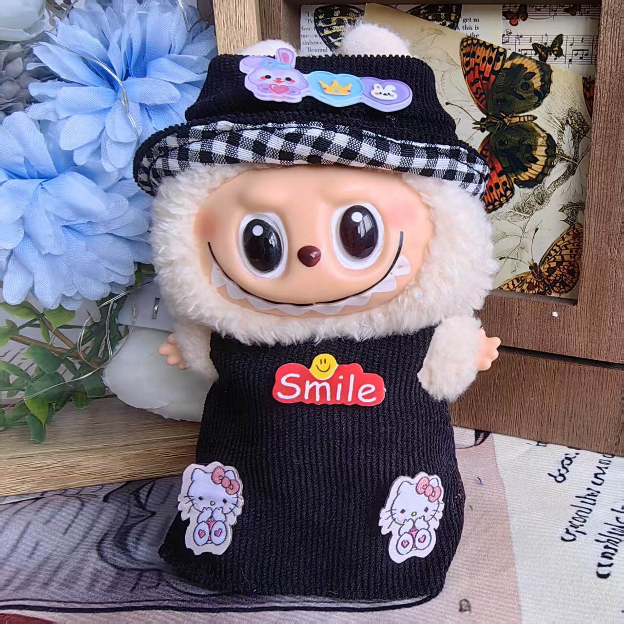 Wholesale Doll clothes for three generations,  circus clown fashion brand cute cartoon